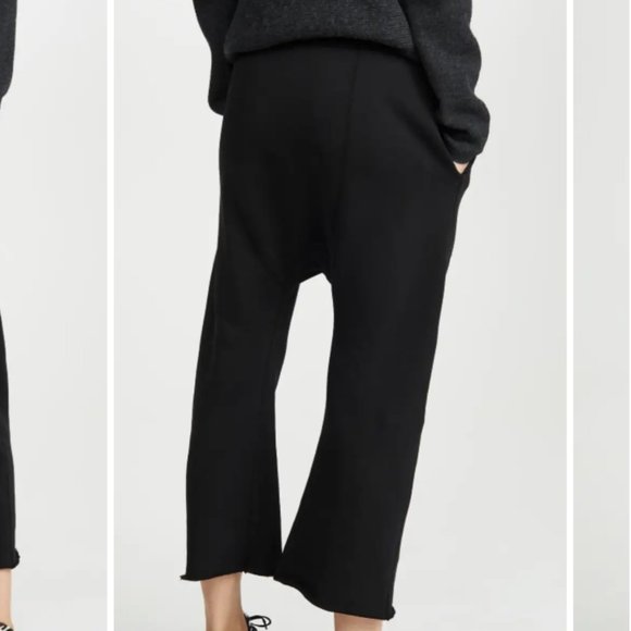 NWT black Nili Lotan SF Sweatpant small - Picture 5 of 11